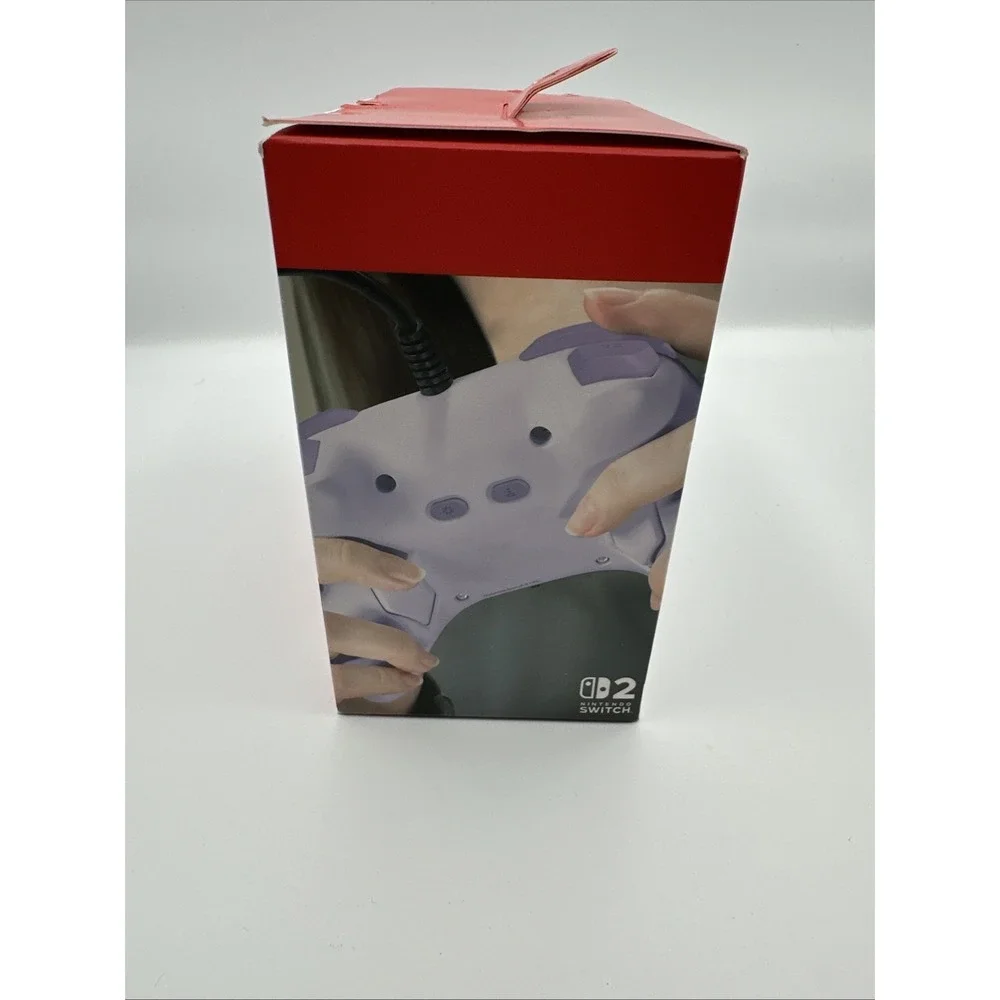 Hori HORIPAD Turbo Wired Controller for Nintendo Switch 2 Cozy Lavender‎
